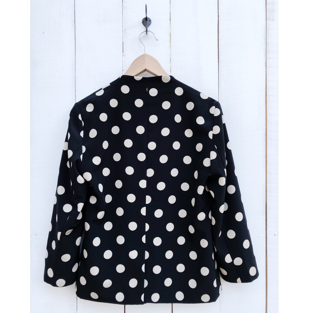 Anthropologie Corey Lynn Calter Point Blazer Dots - Picture 7 of 13